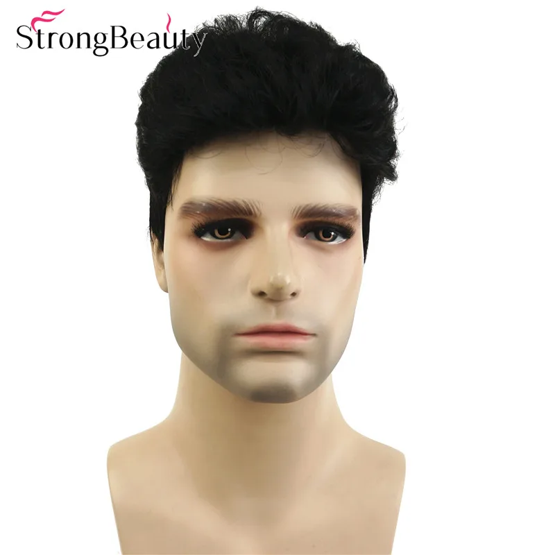 StrongBeauty короткий прямой мужской парик, естественный вид, повседневная одежда, синтетический цвет
StrongBeauty короткий прямой мужской парик, естественный вид, повседневная одежда, синтетический цвет