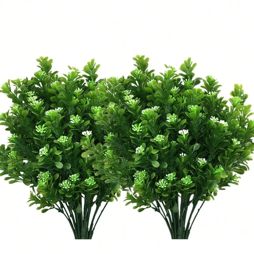 Shrubs, Plastic Plants Fake Bean Grass Simulation Greenery Bushes Faux Leaves Outdoor Garden Indoor Home Office Yard Verandah W
Shrubs, Plastic Plants Fake Bean Grass Simulation Greenery Bushes Faux Leaves Outdoor Garden Indoor Home Office Yard Verandah W