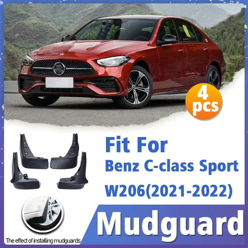 For Mercedes Benz C-class Sports W206 2021-2022 Front Rear Mudflaps Mudguard Car Accessories Auto Styline Splash Guard Fender
For Mercedes Benz C-class Sports W206 2021-2022 Front Rear Mudflaps Mudguard Car Accessories Auto Styline Splash Guard Fender