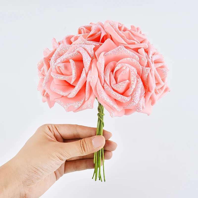 10pcs Artificial Rose Flowers Foam Fake Flower Roses For DIY Wedding Bouquets Centerpieces Arrangements Party Home Decoration
10pcs Artificial Rose Flowers Foam Fake Flower Roses For DIY Wedding Bouquets Centerpieces Arrangements Party Home Decoration