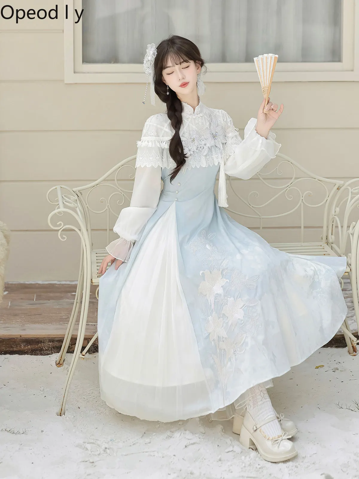 Lolita Retro Cla Daily Elegant Op Dress Dress 2026 Spring and Autumn New Fashion Sweet Long Sleeve Slim Women's Dress
Lolita Retro Cla Daily Elegant Op Dress Dress 2026 Spring and Autumn New Fashion Sweet Long Sleeve Slim Women's Dress