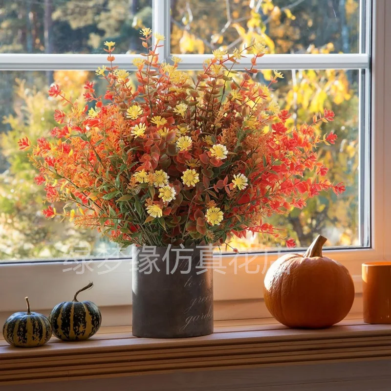 Simulated Autumn Lavender Thanksgiving Chrysanthemum Combination Plastic Flower Party Home Decoration
Simulated Autumn Lavender Thanksgiving Chrysanthemum Combination Plastic Flower Party Home Decoration
