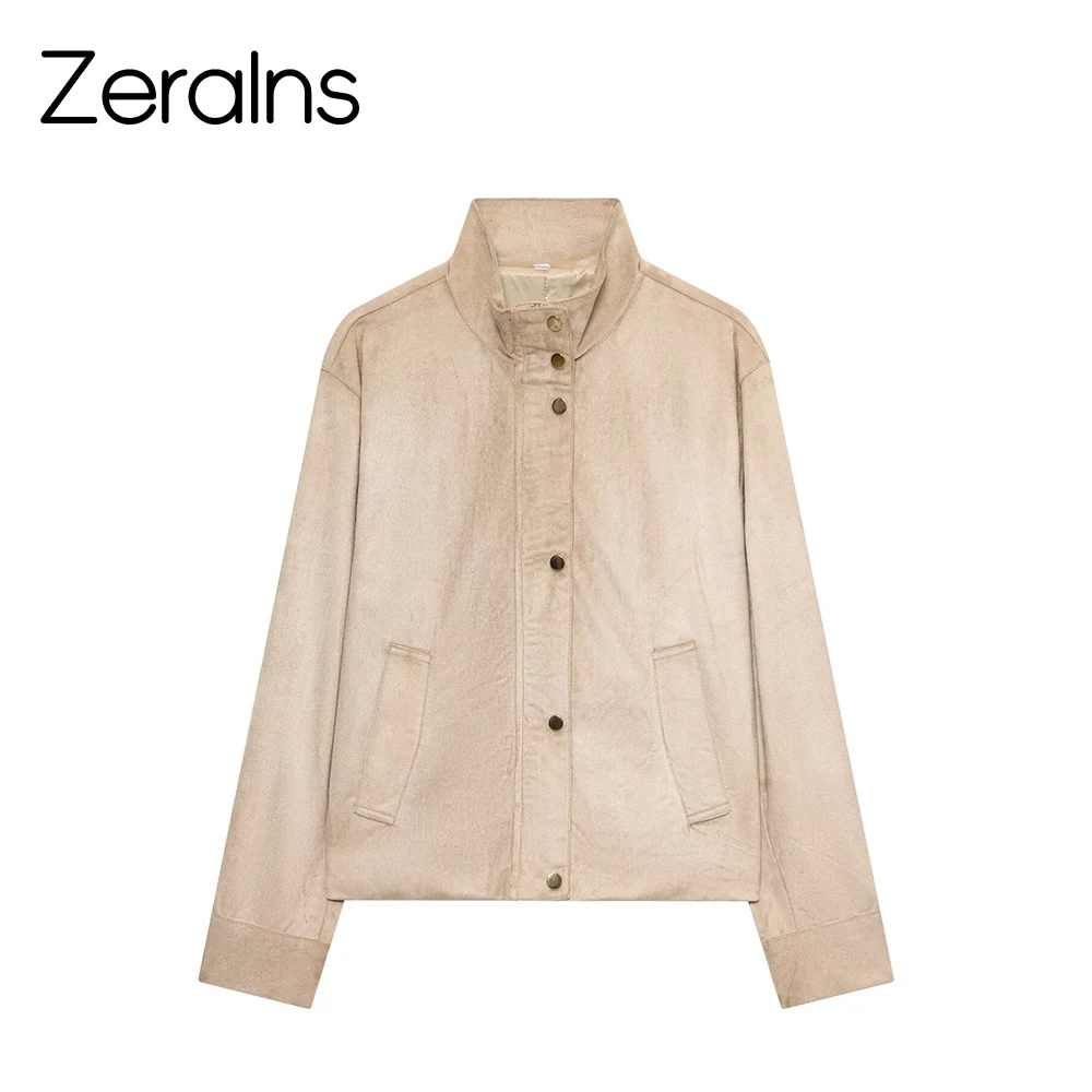 ZERAINS 2022, осенний новый продукт, женская одежда, пикантный стиль для девочек, модная универсальная куртка с флисовым эффектом и воротником-стойкой, пальто
ZERAINS 2022, осенний новый продукт, женская одежда, пикантный стиль для девочек, модная универсальная куртка с флисовым эффектом и воротником-стойкой, пальто