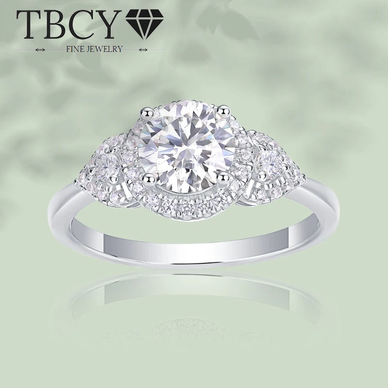 TBCYD 1 Carat Moissanite Rings for Women Silver rings 925 Sparkling white Gold 18k with Certificate Engagemen Valentines 2025
TBCYD 1 Carat Moissanite Rings for Women Silver rings 925 Sparkling white Gold 18k with Certificate Engagemen Valentines 2025