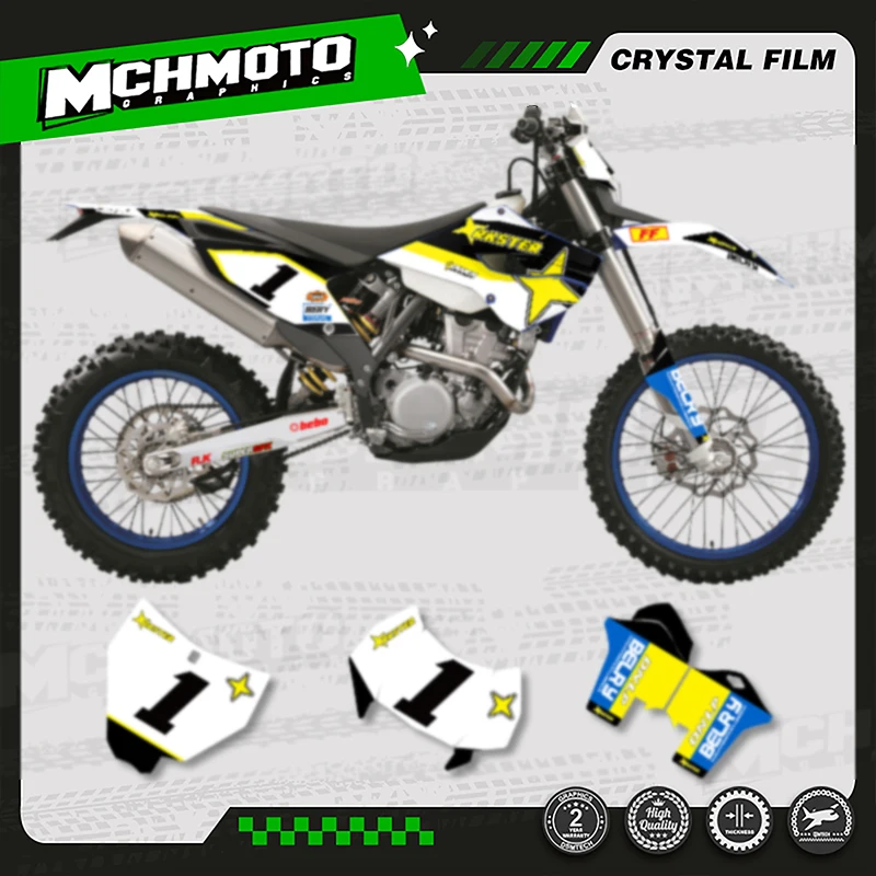 MCHMFG Motorcycle Graphics Decals Sticker Kits for HUSABERG 2013 2014 FE TE Background Custom 13-14 002
MCHMFG Motorcycle Graphics Decals Sticker Kits for HUSABERG 2013 2014 FE TE Background Custom 13-14 002
