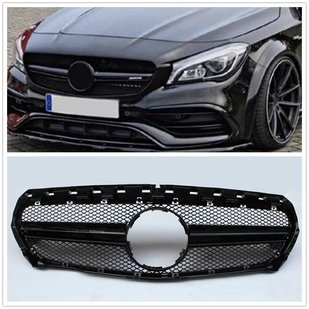 Front Grille Grill For Mercedes-Benz CLA W117 C117 2013-2016 CLA180 CLA200 CLA250 AMG Style Black/Silver Upper Bumper Hood Mesh
Front Grille Grill For Mercedes-Benz CLA W117 C117 2013-2016 CLA180 CLA200 CLA250 AMG Style Black/Silver Upper Bumper Hood Mesh