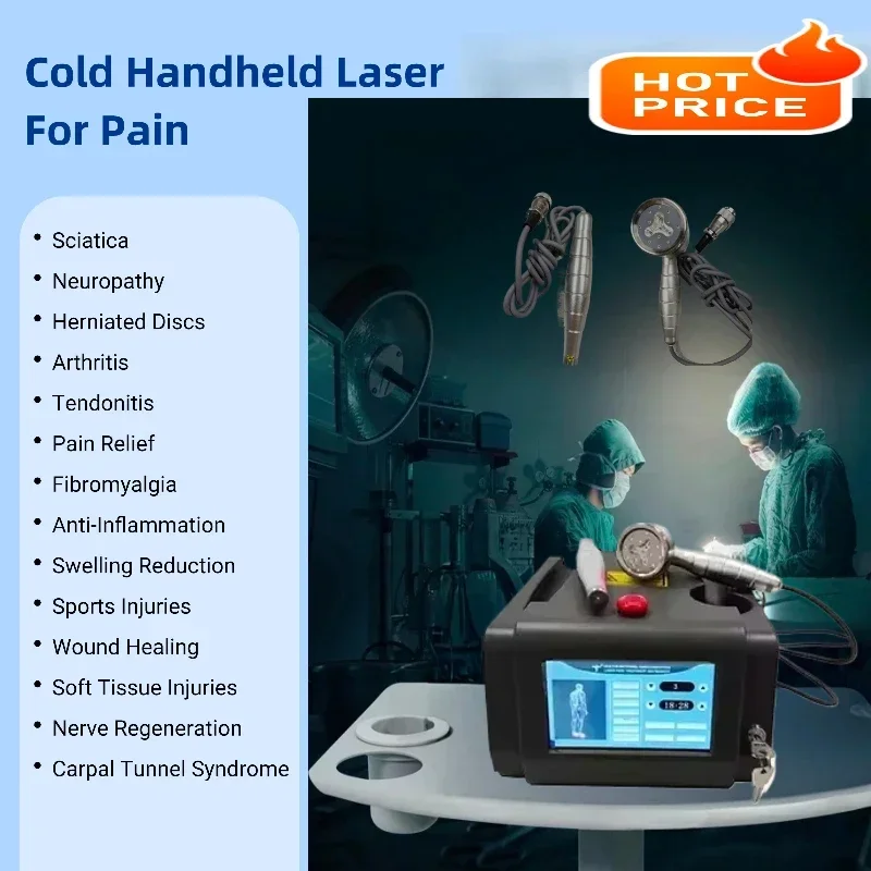 Cold Laser Therapy Machine Low Light Laser Cold Laser Therapy For Muscle Repair 650nm 808nm Carpal Tunnel Syndrome
Cold Laser Therapy Machine Low Light Laser Cold Laser Therapy For Muscle Repair 650nm 808nm Carpal Tunnel Syndrome