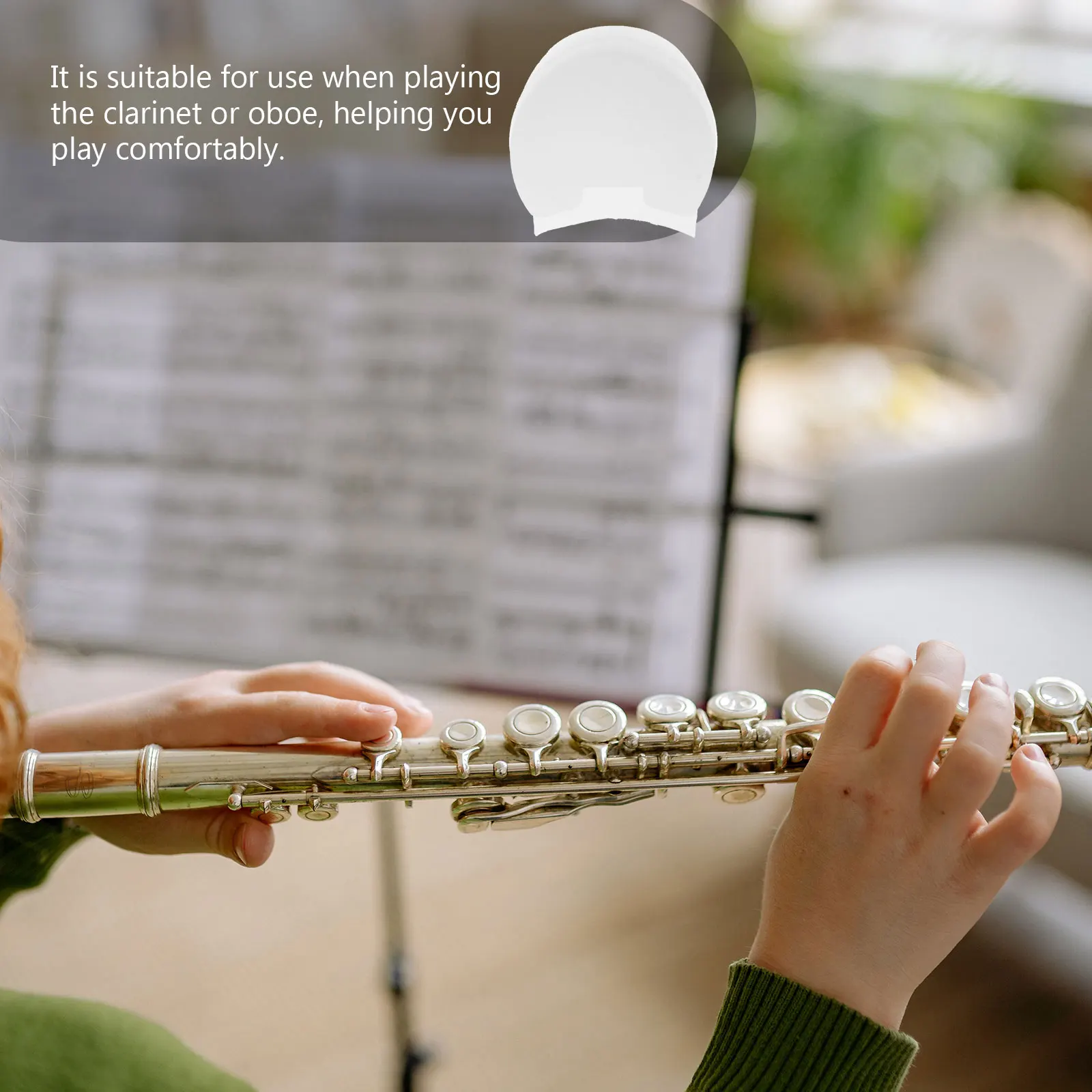 5pcs Clarinet Thumb Rest Cushions Rubber Non-Slip Oboe Finger Support Replacement Lightweight Comfortable Hand Protector
5pcs Clarinet Thumb Rest Cushions Rubber Non-Slip Oboe Finger Support Replacement Lightweight Comfortable Hand Protector