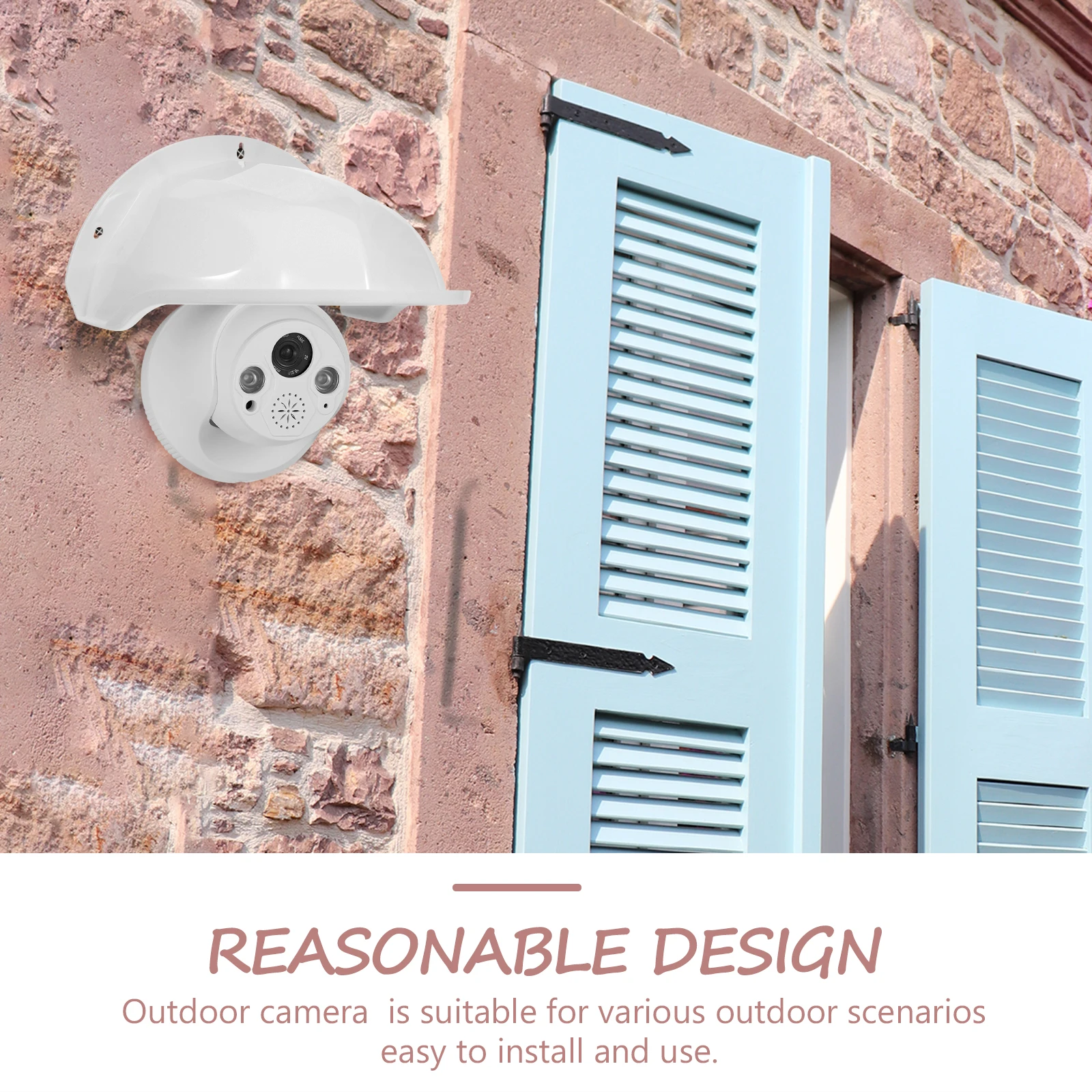2pcs Outdoor Weatherproof Camera Cover Security Protector ABS Material Sunshade Design Long Lasting Durability
2pcs Outdoor Weatherproof Camera Cover Security Protector ABS Material Sunshade Design Long Lasting Durability