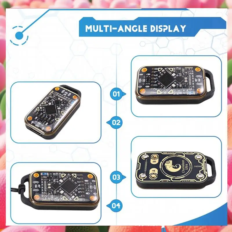 Upgrade Chameleon Ultra Smart Card Emulator 125K 13.56M RFID Smart Chip Reader+2XUID Keychain Card Decode NFC Duplicator-ABJU
Upgrade Chameleon Ultra Smart Card Emulator 125K 13.56M RFID Smart Chip Reader+2XUID Keychain Card Decode NFC Duplicator-ABJU