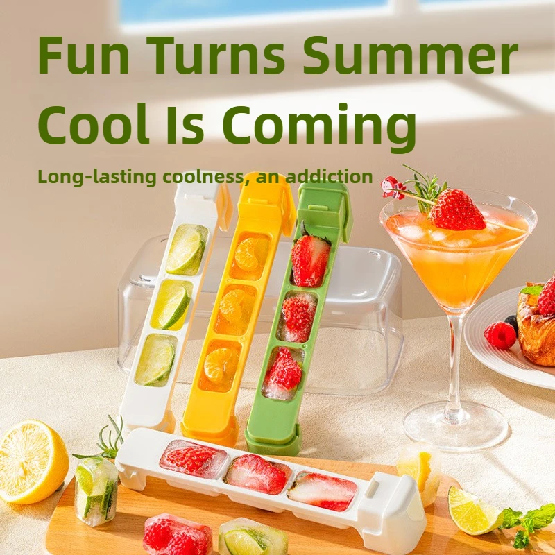 Food-Grade Silicone Ice Cube Molds, Home Ice Tray for Freezer, DIY Ice Block Maker with Lid
Food-Grade Silicone Ice Cube Molds, Home Ice Tray for Freezer, DIY Ice Block Maker with Lid