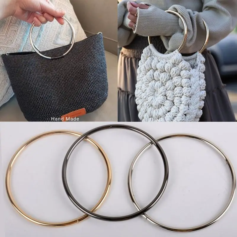 1x Metal Solid O-ring Bag Handle Metal Strap Replacement Handbag Luggage DIY Fashion Hardware Accessories 7.5/10CM Sewing Frame
1x Metal Solid O-ring Bag Handle Metal Strap Replacement Handbag Luggage DIY Fashion Hardware Accessories 7.5/10CM Sewing Frame