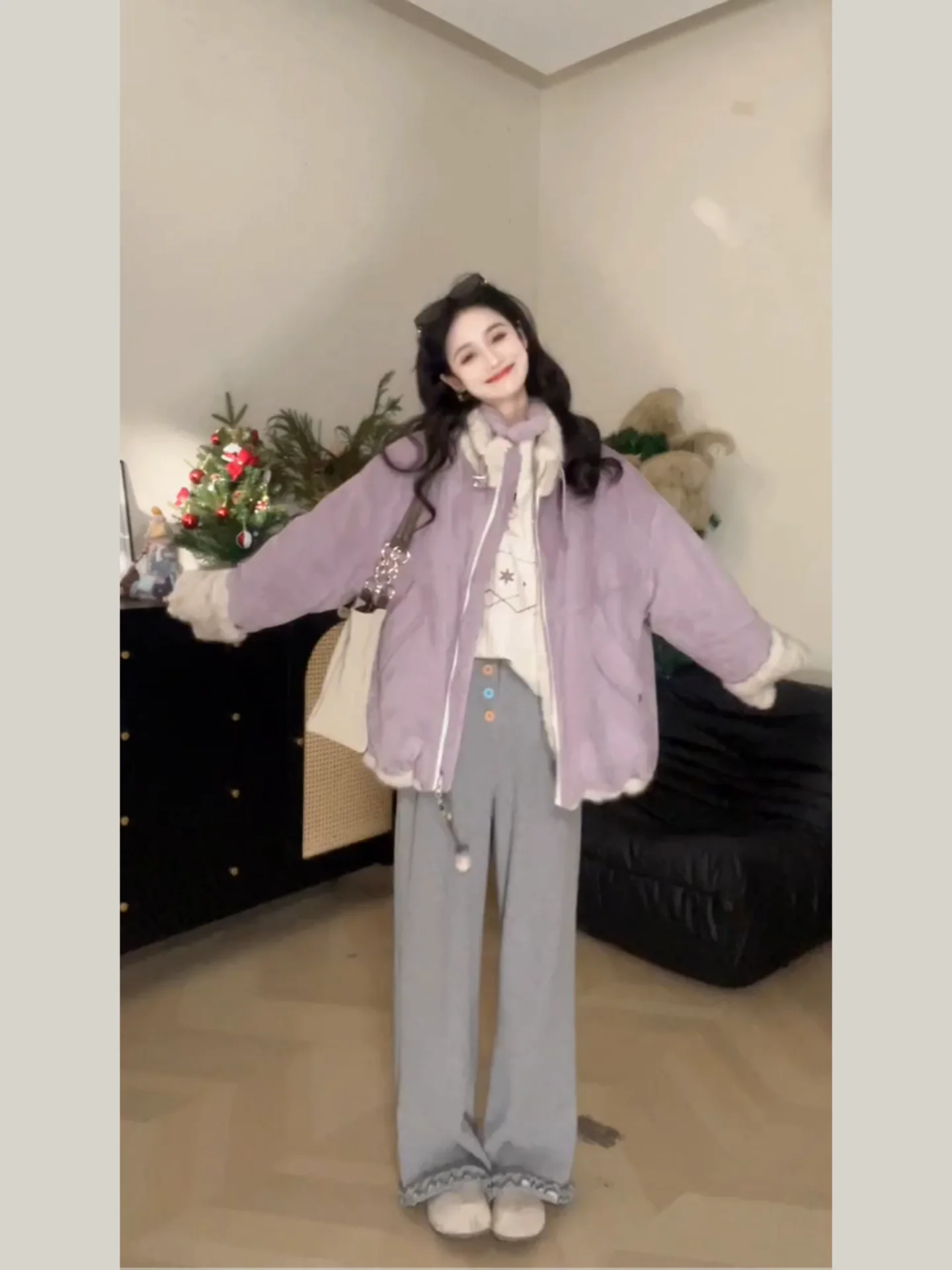 Double-Sided Wear Commuter Sle Loose Women's Cotton Jaet Outerwear Faionable New Winter Coat Korean Version
Double-Sided Wear Commuter Sle Loose Women's Cotton Jaet Outerwear Faionable New Winter Coat Korean Version