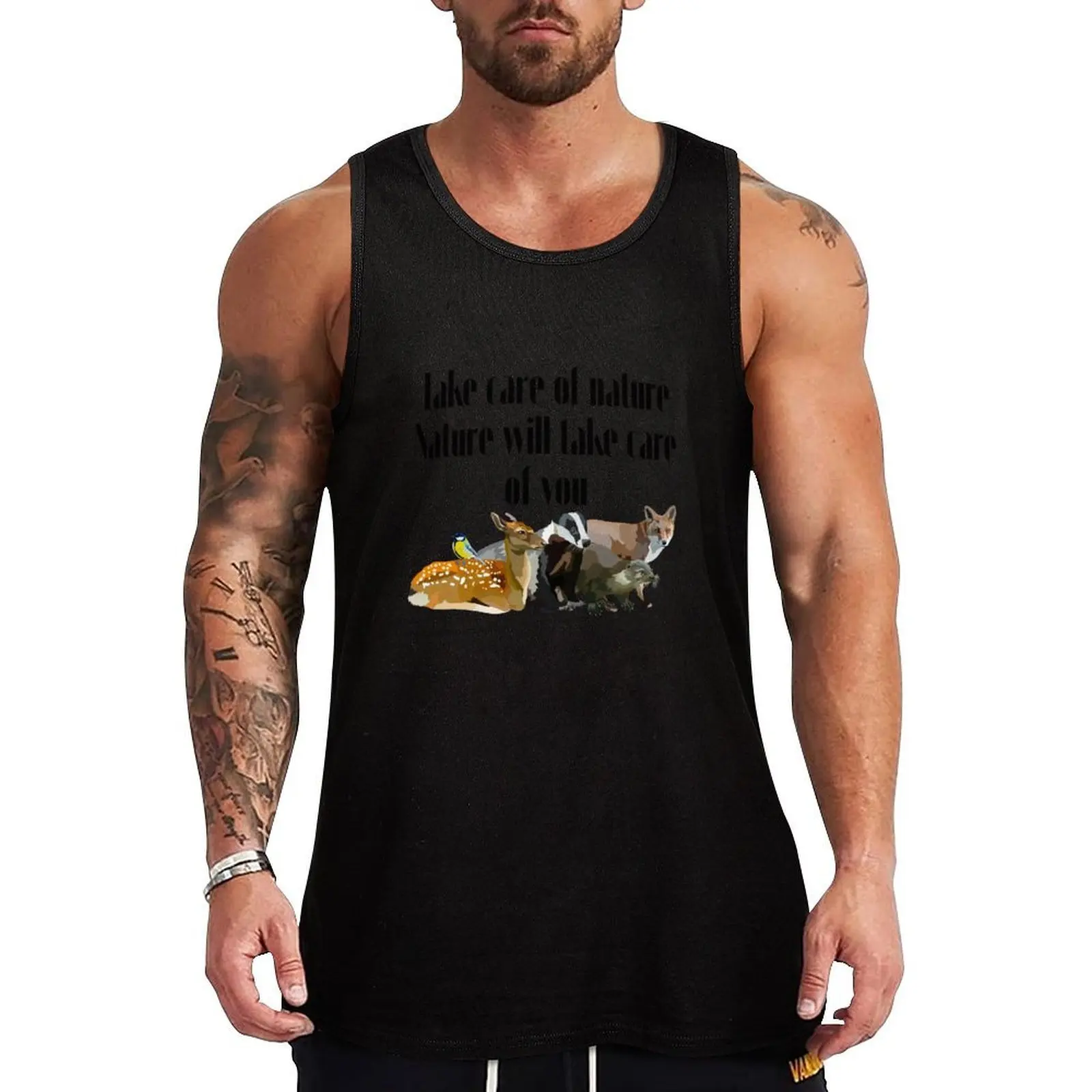 British Wildlife Quotes Tank Top Cooling Tank Top Breathable Lightweight Summer Wear
British Wildlife Quotes Tank Top Cooling Tank Top Breathable Lightweight Summer Wear