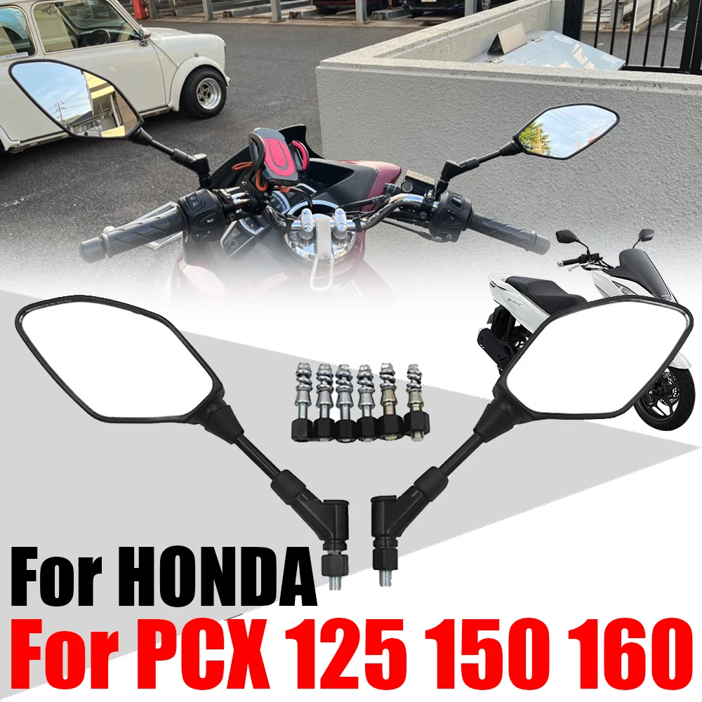 For HONDA PCX125 PCX150 PCX160 PCX 160 150 125 Motorcycle Accessories Rearview Mirrors Side Mirror Rear View Mirror Back Mirror
For HONDA PCX125 PCX150 PCX160 PCX 160 150 125 Motorcycle Accessories Rearview Mirrors Side Mirror Rear View Mirror Back Mirror