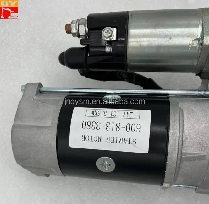 OEM пусковой двигатель 600-813-3380 6008133380 Стартовый двигатель в сборе подходит для двигателя S6D105
OEM пусковой двигатель 600-813-3380 6008133380 Стартовый двигатель в сборе подходит для двигателя S6D105
