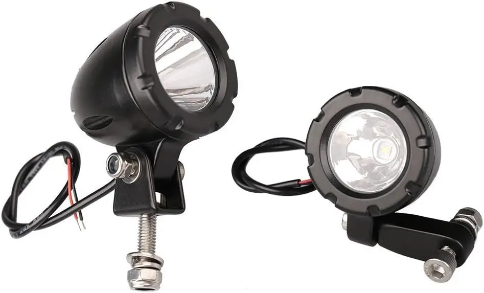 Offroad 1.7" Round Motorcycle LED Fog Light Pods, 6000K Cool-White Long Range Spot Beam, Rugged Die-Cast Aluminum Housing
Offroad 1.7" Round Motorcycle LED Fog Light Pods, 6000K Cool-White Long Range Spot Beam, Rugged Die-Cast Aluminum Housing