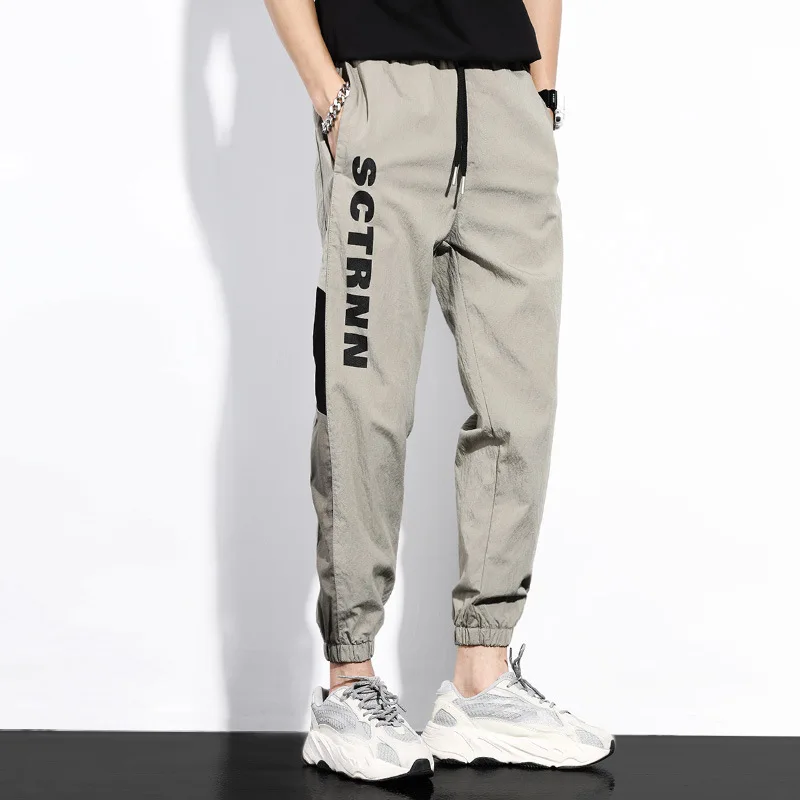 Loose Trousers for Men Casual Faion Spor Sweatpants Harajuku Workwear Trousers Autumn New Sle Printed Flat Cloth
Loose Trousers for Men Casual Faion Spor Sweatpants Harajuku Workwear Trousers Autumn New Sle Printed Flat Cloth