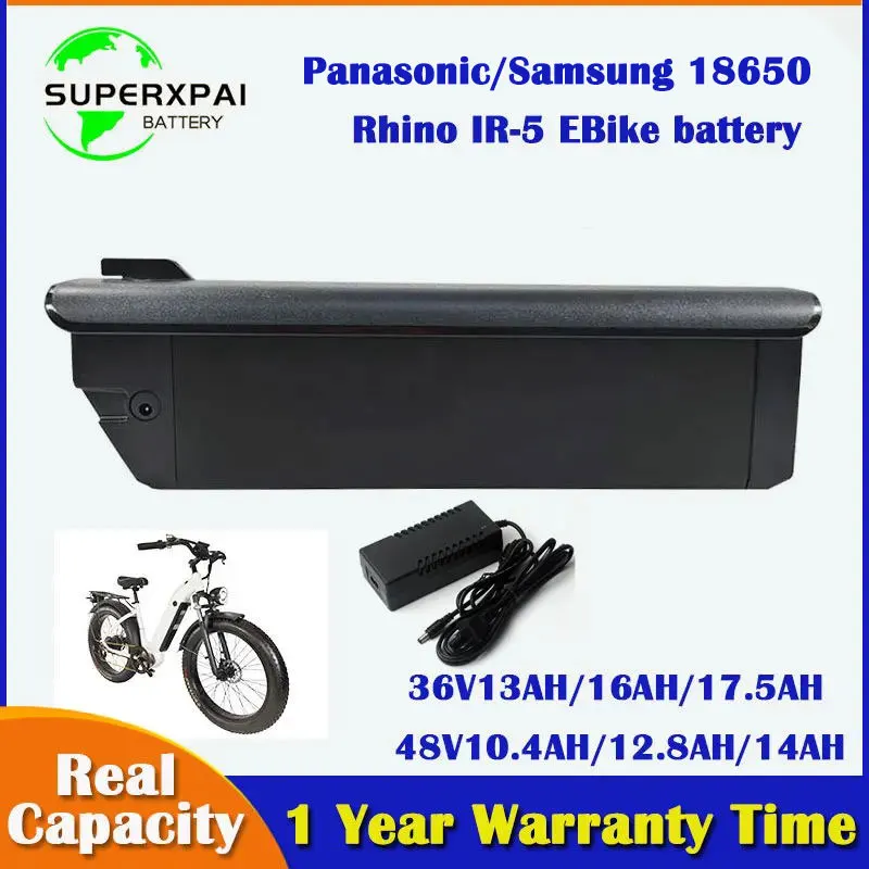 Reention Rhino 36V 48V E-bike Battery 13Ah 14Ah 17.5Ah for Himo C26 Max Gio Storm Himalaya Alaska e bike 1Up 700 Series Battery
Reention Rhino 36V 48V E-bike Battery 13Ah 14Ah 17.5Ah for Himo C26 Max Gio Storm Himalaya Alaska e bike 1Up 700 Series Battery