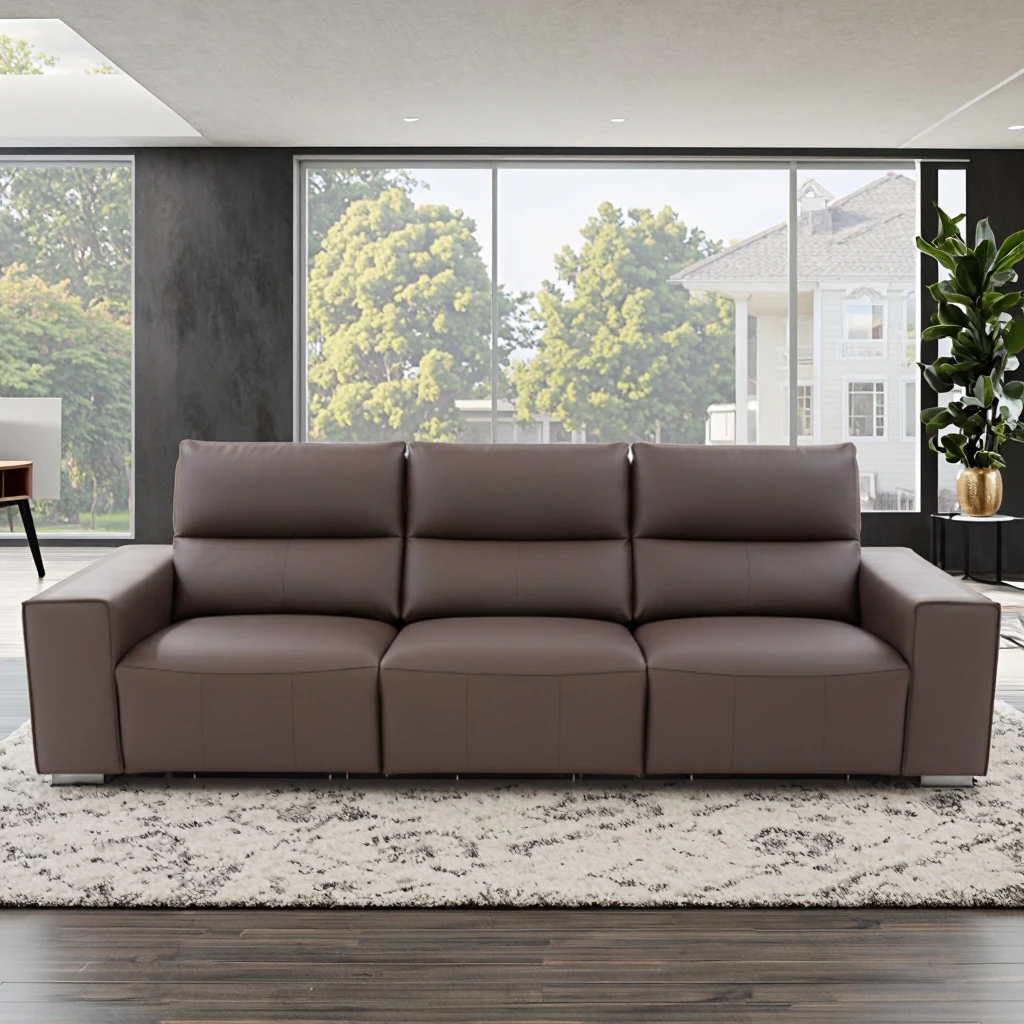 Современный высококачественный электрический диван-реклайнер из натуральной кожи для гостиной, мебель для дома
Современный высококачественный электрический диван-реклайнер из натуральной кожи для гостиной, мебель для дома