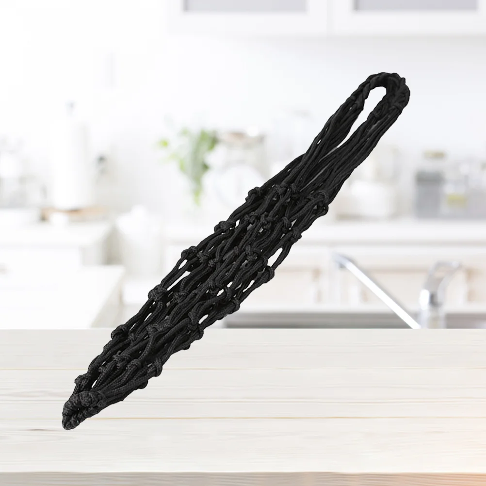 Strong Single Black Sports Ball Net Bag Basketball Volleyball Football Carrier Mesh for Gym Stadium Use Volleyball Mesh Bag 
Strong Single Black Sports Ball Net Bag Basketball Volleyball Football Carrier Mesh for Gym Stadium Use Volleyball Mesh Bag