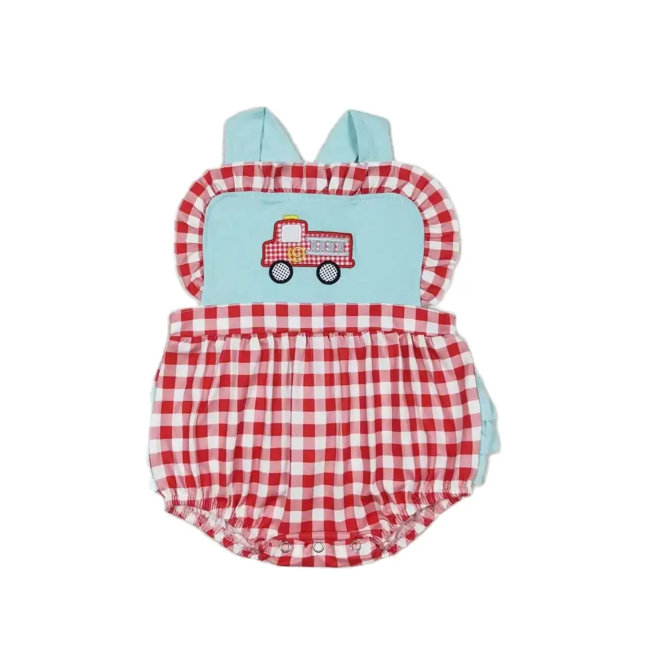 SR0958 Comfortable Baby Boy Clothes Sleeveless Top Embroidery Fire Engine Red Plaid Print With Jumpsuit Children Clothes
SR0958 Comfortable Baby Boy Clothes Sleeveless Top Embroidery Fire Engine Red Plaid Print With Jumpsuit Children Clothes