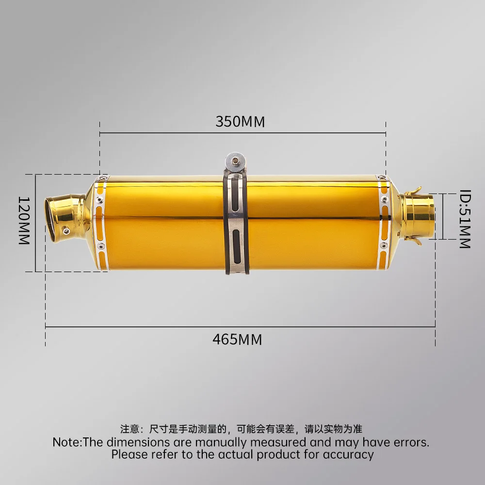 Универсальный мотоциклетный глушитель 51 мм с выхлопной трубой из нержавеющей стали DB Killer для MT07 ZX4R R1 S1000RR PCX125 CBR650 T58
Универсальный мотоциклетный глушитель 51 мм с выхлопной трубой из нержавеющей стали DB Killer для MT07 ZX4R R1 S1000RR PCX125 CBR650 T58