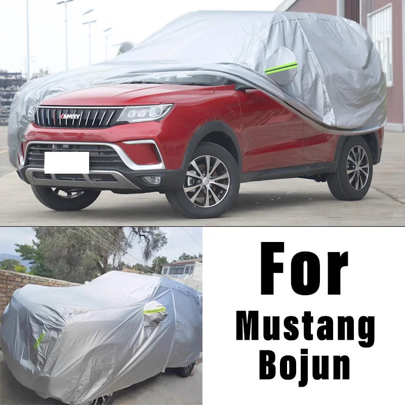 For Mustang Bojun Outdoor Protection Full Car Covers Snow Cover Sunshade Waterproof Dustproof Exterior Car Accessories
For Mustang Bojun Outdoor Protection Full Car Covers Snow Cover Sunshade Waterproof Dustproof Exterior Car Accessories