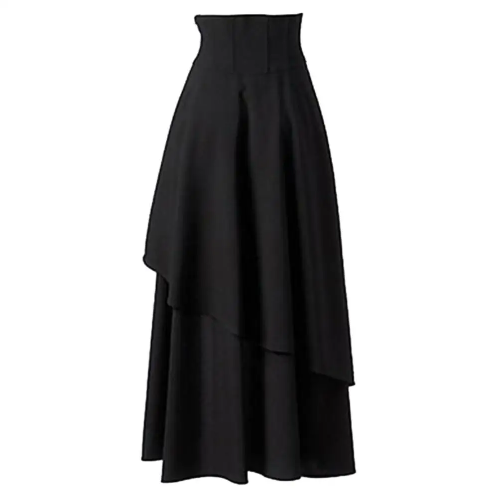 Skirt Solid Color High Waist Irregular HOT SALES!!!Steampunk Vintage Women Lace Up Maxi
Skirt Solid Color High Waist Irregular HOT SALES!!!Steampunk Vintage Women Lace Up Maxi