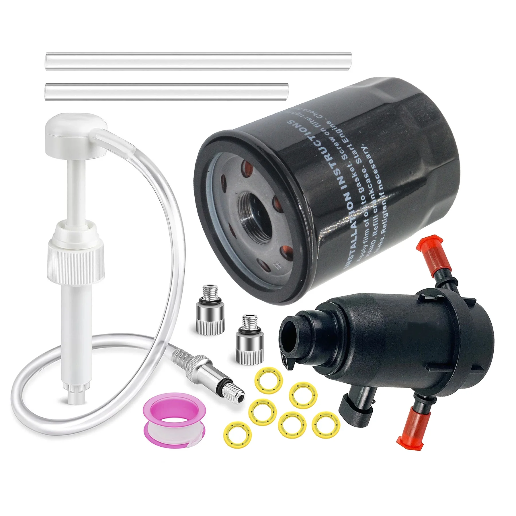 8M0106635 Fits for Mercury 175 to 300 HP V6 3.4L & V8 4.6L Motors 100 Hour Oil Maintenance Kit 8M0176312 877767Q01 8M0149929
8M0106635 Fits for Mercury 175 to 300 HP V6 3.4L & V8 4.6L Motors 100 Hour Oil Maintenance Kit 8M0176312 877767Q01 8M0149929