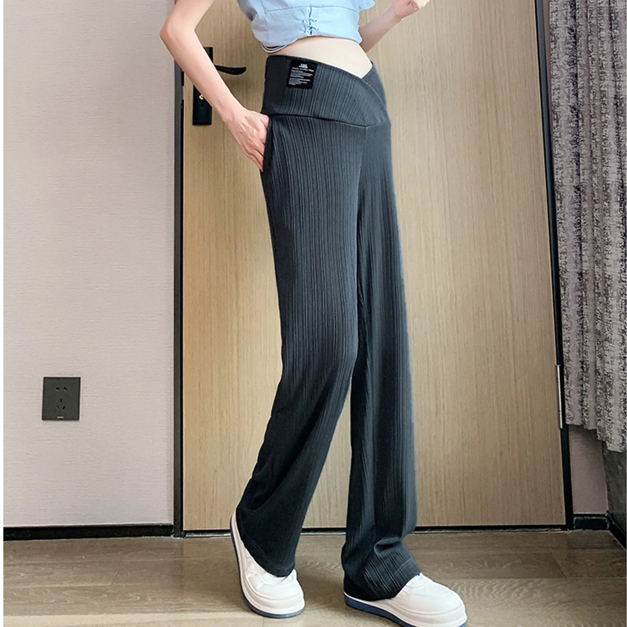 Maternity Straight Pants Wide Leg Loose Pregnancy Trousers Summer Thin Cool Cotton Low Waist U Belly Clothes For Pregnant Women
Maternity Straight Pants Wide Leg Loose Pregnancy Trousers Summer Thin Cool Cotton Low Waist U Belly Clothes For Pregnant Women