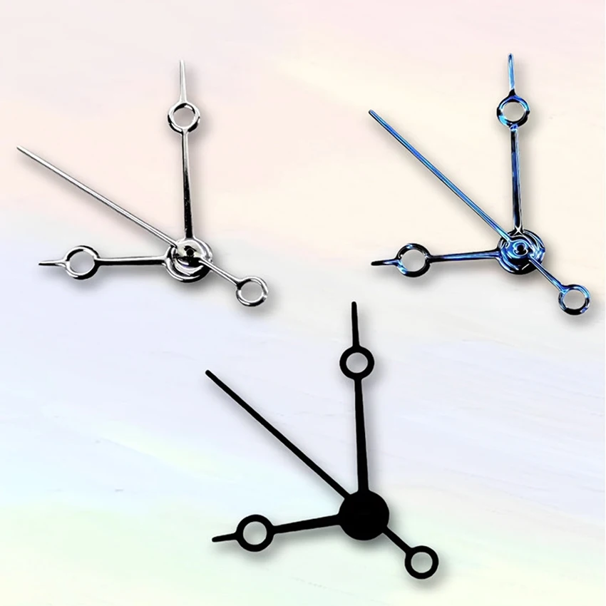 Modified NH35 Hands Without Luminous Hands for NH35/NH36/4R/7S Movement Three-Needle Black/Blue/Silver Pointer Watch Accessories
Modified NH35 Hands Without Luminous Hands for NH35/NH36/4R/7S Movement Three-Needle Black/Blue/Silver Pointer Watch Accessories