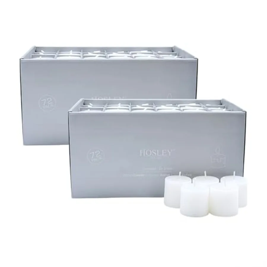 Set of 144 Unscented Votive Candles Bulk Pack Clean-Burning Long-Lasting 10-12 Hour Burn Time Ideal for Weddings Home Décor Spa
Set of 144 Unscented Votive Candles Bulk Pack Clean-Burning Long-Lasting 10-12 Hour Burn Time Ideal for Weddings Home Décor Spa