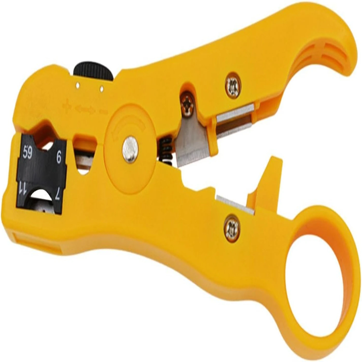 Efficient and Lightweight Coaxial Cable Stripper Tool Kit for Convenient, Damage-Free Stripping. Easy-to-Handle Design for Effor
Efficient and Lightweight Coaxial Cable Stripper Tool Kit for Convenient, Damage-Free Stripping. Easy-to-Handle Design for Effor