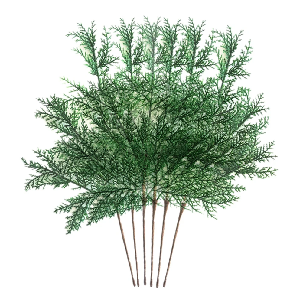 6pcs Artificial Pine Cypress Short Branch Lifelike Greenery Faux Flower For Home Office Wedding Decoration No Water Needed Green
6pcs Artificial Pine Cypress Short Branch Lifelike Greenery Faux Flower For Home Office Wedding Decoration No Water Needed Green