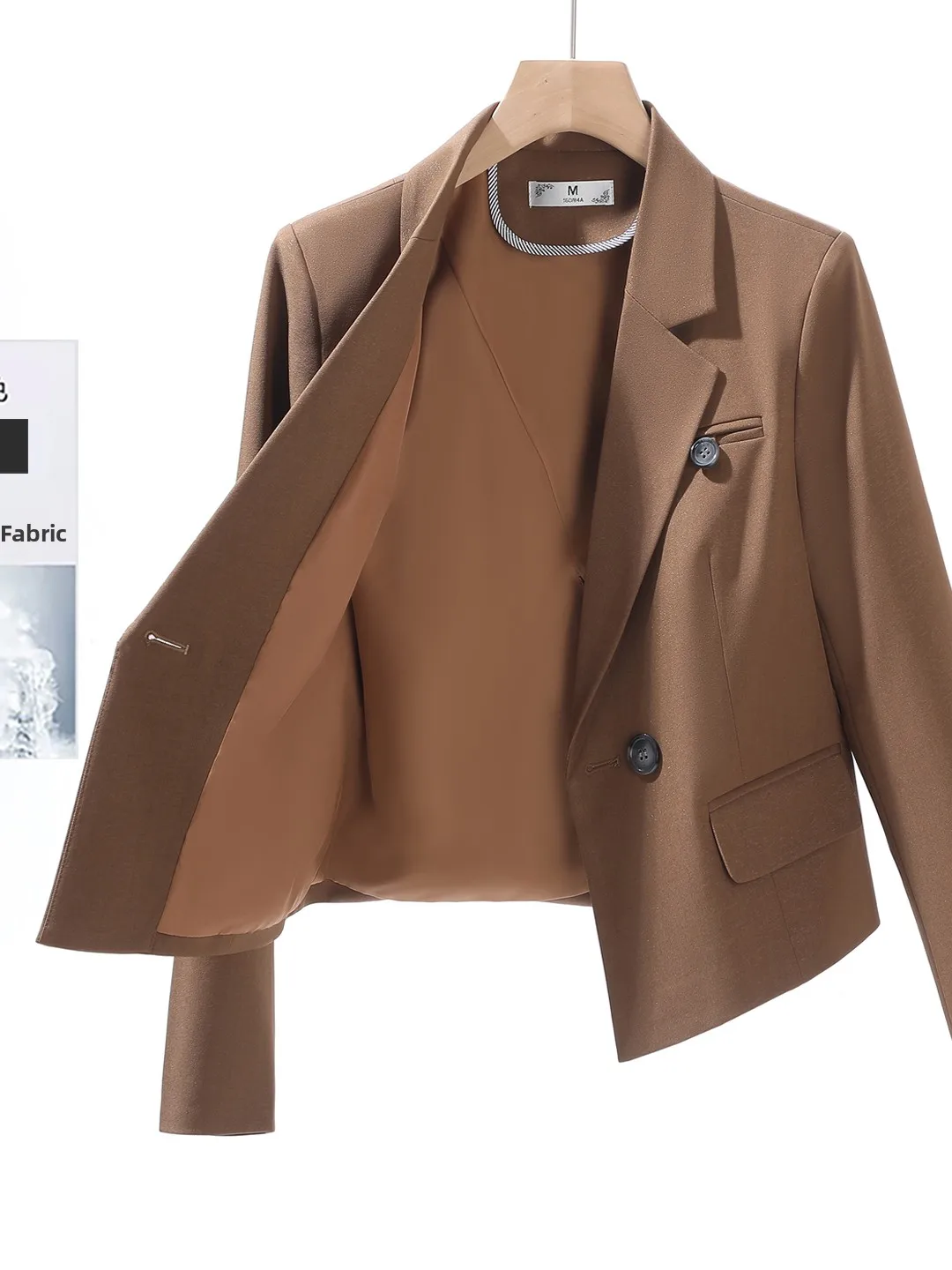Elegant Short Suit Jacket Women's Commute Style Gold Embossed Professional Fashion Spring Autumn Small Size Business Coat
Elegant Short Suit Jacket Women's Commute Style Gold Embossed Professional Fashion Spring Autumn Small Size Business Coat