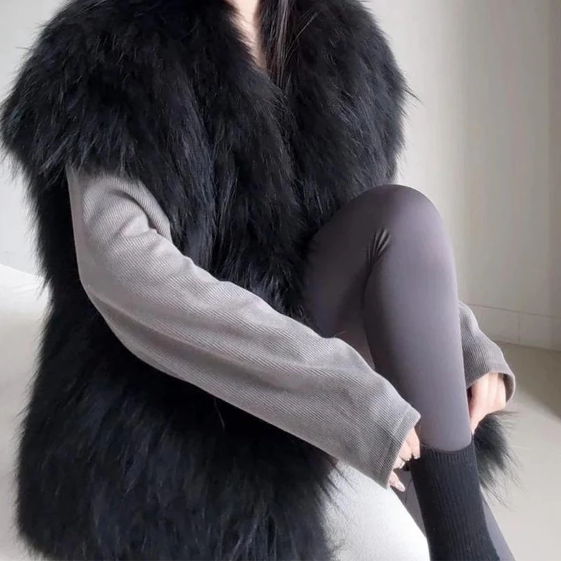 Women's Pure Fox Fur Plush Jacket High-end Versatile For Autumn And Winter Elegant And Slimming Knitted Jacket Wholesale
Women's Pure Fox Fur Plush Jacket High-end Versatile For Autumn And Winter Elegant And Slimming Knitted Jacket Wholesale