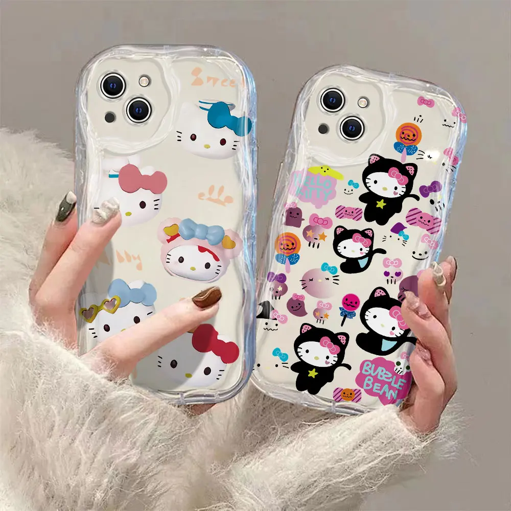 Cartoon Sanrio Hello Kitty 3D Wave Case For Xiaomi Mi 14 12 12T 11 Lite Poco M6 X6 X5 X4 F4 X3 M3 Pro 4G 5G Soft Silicone Cover
Cartoon Sanrio Hello Kitty 3D Wave Case For Xiaomi Mi 14 12 12T 11 Lite Poco M6 X6 X5 X4 F4 X3 M3 Pro 4G 5G Soft Silicone Cover