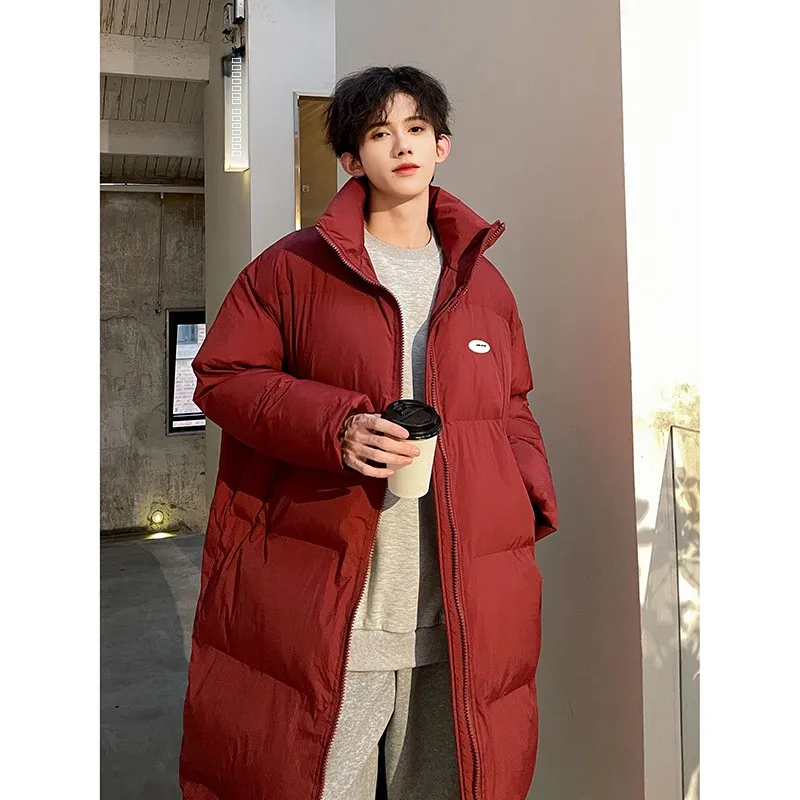 Thiened Warmth down Cotton Jaet Men's Winter Coat Long Sle Couple Faionable Casual Wear Resistant Durable Zipper Closure
Thiened Warmth down Cotton Jaet Men's Winter Coat Long Sle Couple Faionable Casual Wear Resistant Durable Zipper Closure
