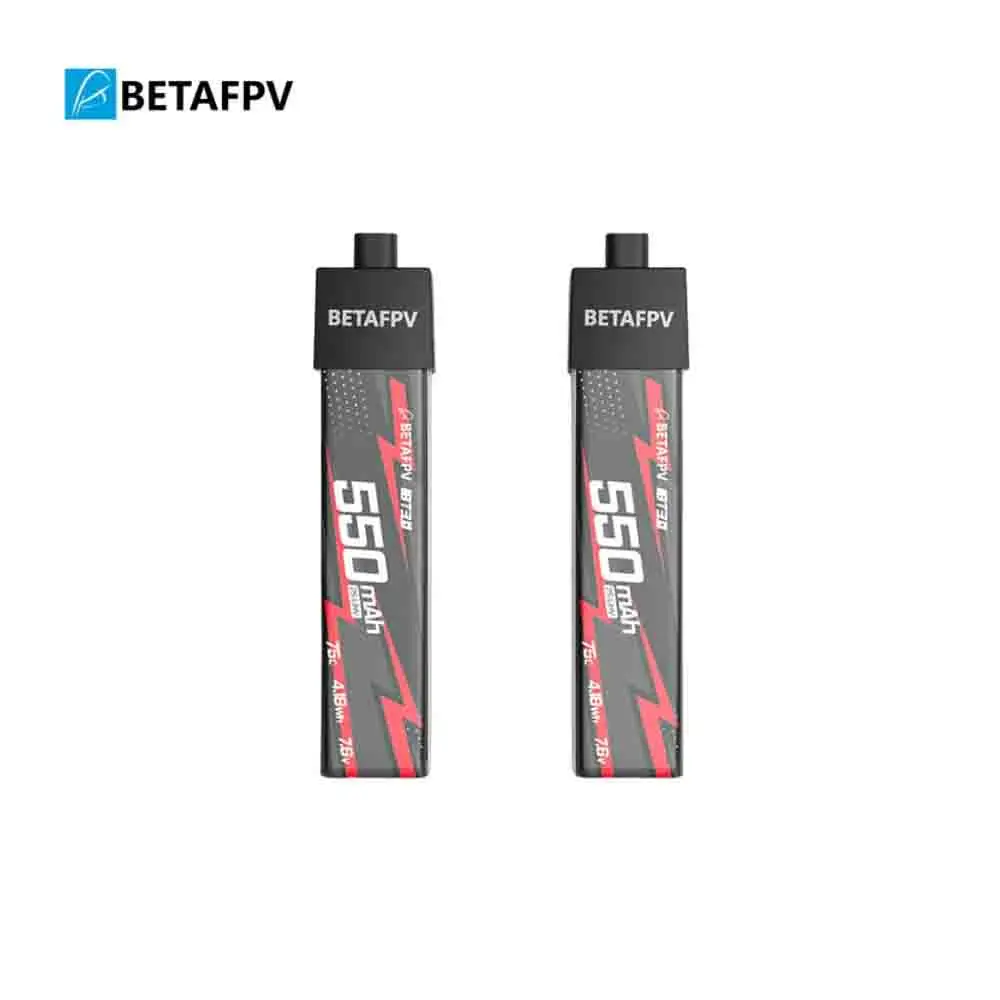 BETAFPV BT3.0 550mAh 75C 2S FPV Drone Lithium Battery for Pavo20 Pocket Accessories RC
BETAFPV BT3.0 550mAh 75C 2S FPV Drone Lithium Battery for Pavo20 Pocket Accessories RC