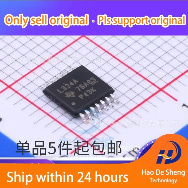 10 шт./лот LM324PWRG4 LM324APWR LM324APW L324A TSSOP-14 IC новый оригинальный в наличии
10 шт./лот LM324PWRG4 LM324APWR LM324APW L324A TSSOP-14 IC новый оригинальный в наличии