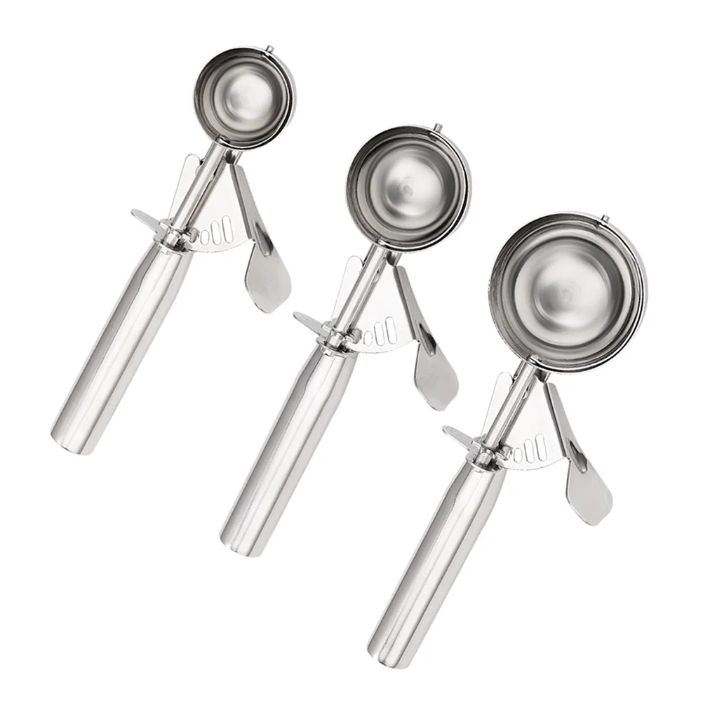 Ice Cream Scoop Set 3 Sizes Stainless Steel Melon Baller Watermelon Digging Spoon Easy Clean
Ice Cream Scoop Set 3 Sizes Stainless Steel Melon Baller Watermelon Digging Spoon Easy Clean