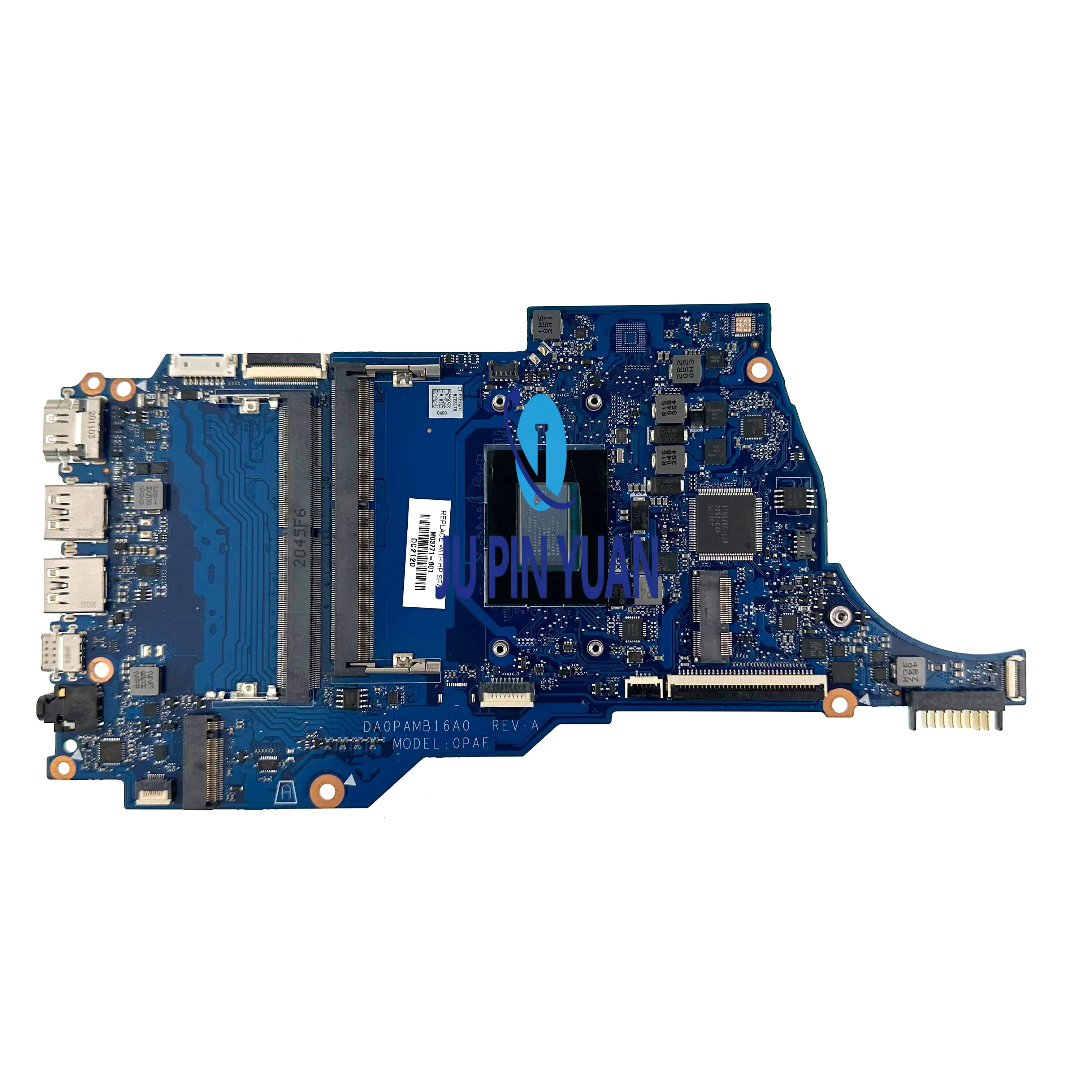M03771-601 MODEL:0PAE Mainboard For HP 14-FQ 14S-FR Laptop Motherboard DA0PAEMB6D0 DA0PAEMB6D2 DA0PAMB16A1 100% Full Tested
M03771-601 MODEL:0PAE Mainboard For HP 14-FQ 14S-FR Laptop Motherboard DA0PAEMB6D0 DA0PAEMB6D2 DA0PAMB16A1 100% Full Tested