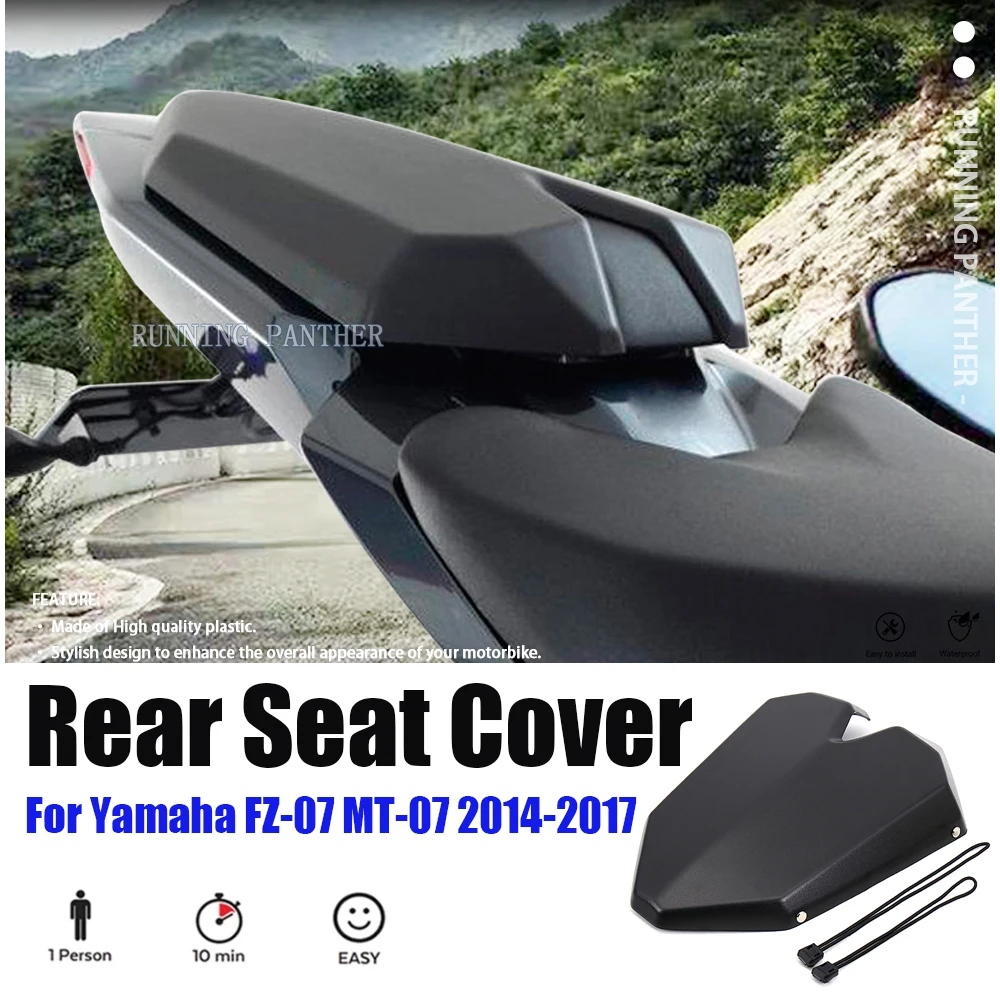 New MT 07 Motorcycle Accessories black Pillion Rear Seat Cover Cowl Solo Seat Cowl For Yamaha MT07 MT-07 2014 2015 2016 2017
New MT 07 Motorcycle Accessories black Pillion Rear Seat Cover Cowl Solo Seat Cowl For Yamaha MT07 MT-07 2014 2015 2016 2017