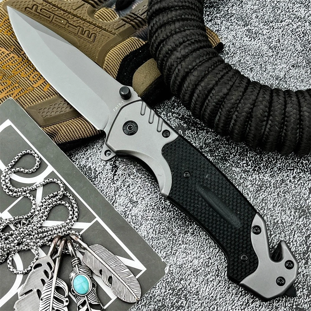 Jungle Premium Folding Knife 5Cr13MoV Blade G10 Handle Outdoor Hiking Mountaineering Camping Knife Top Gift Choice
Jungle Premium Folding Knife 5Cr13MoV Blade G10 Handle Outdoor Hiking Mountaineering Camping Knife Top Gift Choice