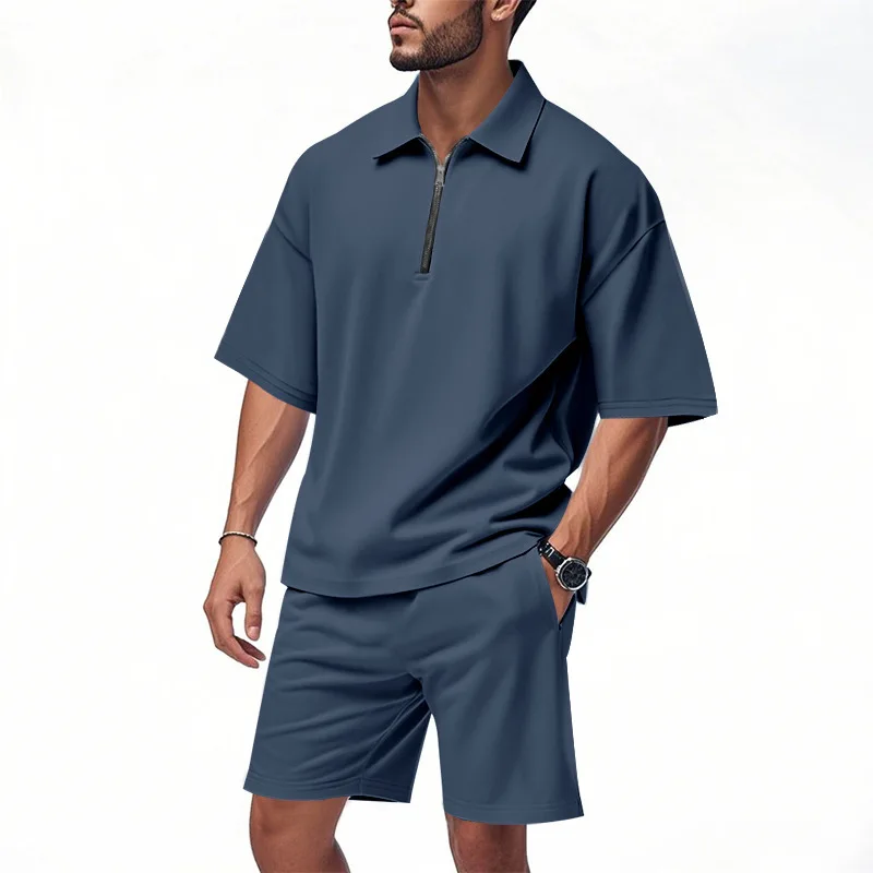 Men Hip Hop Loose Summer Half Zip Lapel Polo Shirt Shorts Set Casual Daily Outfit S-3XL
Men Hip Hop Loose Summer Half Zip Lapel Polo Shirt Shorts Set Casual Daily Outfit S-3XL