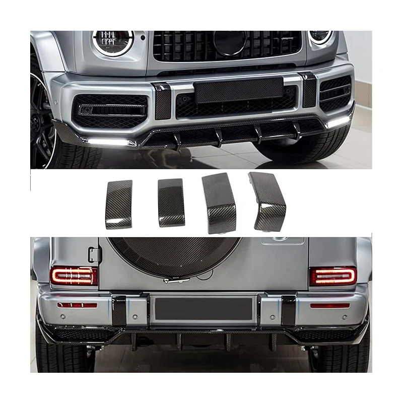 New Carbon Fiber Front & Rear Bumper Trim Cover for Mercedes Benz G Class G63 AMG 19+
New Carbon Fiber Front & Rear Bumper Trim Cover for Mercedes Benz G Class G63 AMG 19+