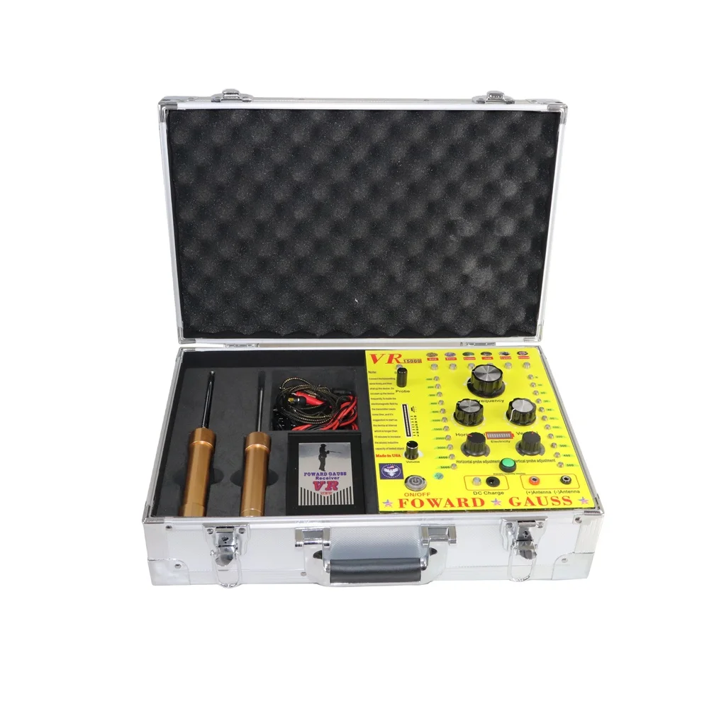 Long Rang Metal Detector VR15000 Detecting Range: 100-5000m Detecting Depth: 5-500m
Long Rang Metal Detector VR15000 Detecting Range: 100-5000m Detecting Depth: 5-500m