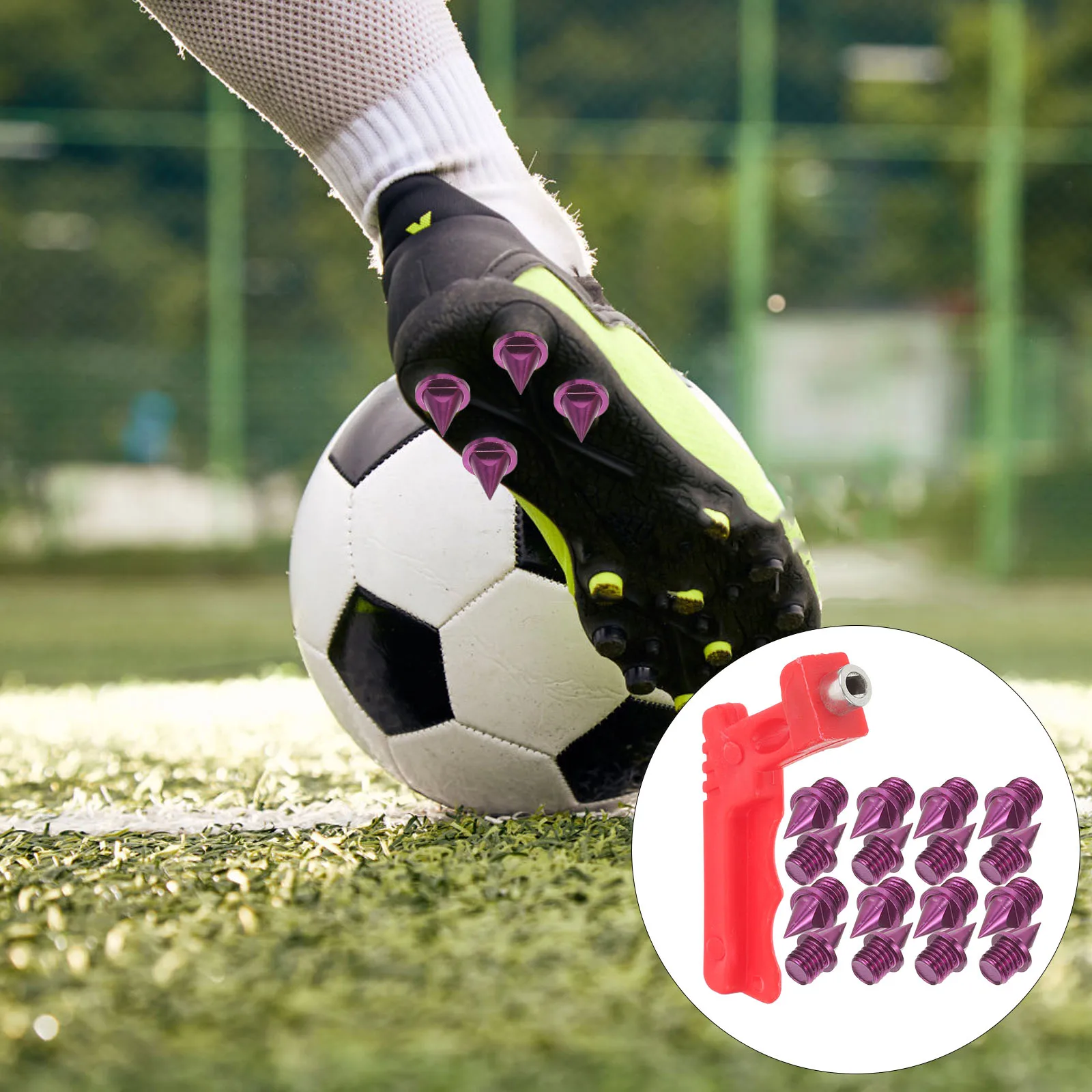 1 set Track Spikes Replacement Running Shoe Studs Metal Aluminum Alloy Lightweight Durable Sports Training Golf
1 set Track Spikes Replacement Running Shoe Studs Metal Aluminum Alloy Lightweight Durable Sports Training Golf