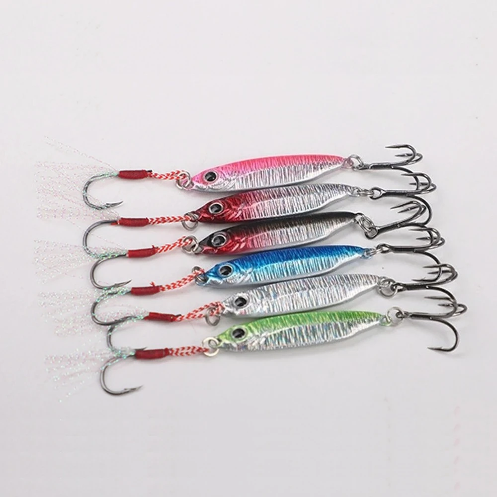 Metal Jig Fishing Lure 7g 3D Laser Wobbler Cast Hook Swimbait Pike Spoon Carp Spinner Artificial Bait for Sea Freshwater 
Metal Jig Fishing Lure 7g 3D Laser Wobbler Cast Hook Swimbait Pike Spoon Carp Spinner Artificial Bait for Sea Freshwater